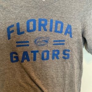 Florida gators girls v neck tee